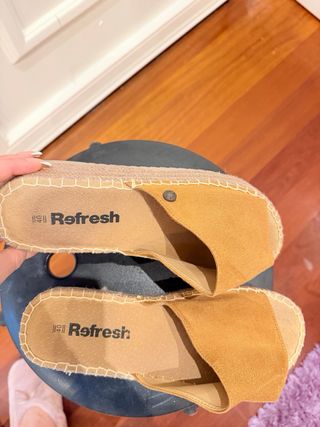 Sandalias Refresh Mujer Marrones