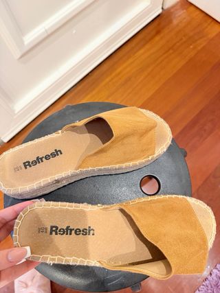 Sandalias Refresh Mujer Marrones