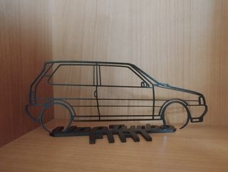 Maqueta Fiat Uno Turbo - 20cm