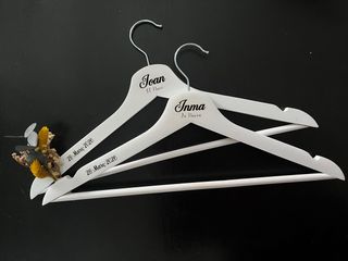 Perchas personalizadas boda | Novia y Novio