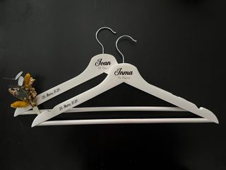 Perchas personalizadas boda | Novia y Novio