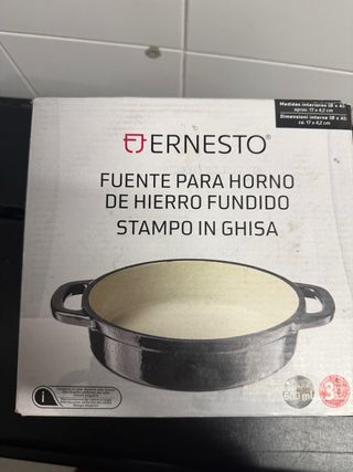 Fuente Horno Hierro Fundido Ernesto 600ml