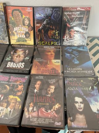 Lote dvd 16 “  Precintados Varios Géneros
