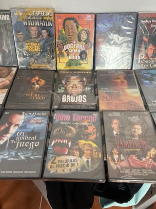 Lote dvd 16 “  Precintados Varios Géneros