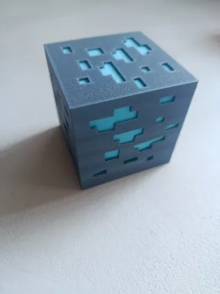 Cubo decorativo Minecraft illuminato
