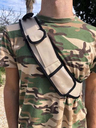 Mochila Bandolera Slimbag Ballentines Beige