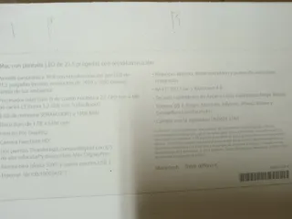 Ordenador iMac Apple Plata y Blanco