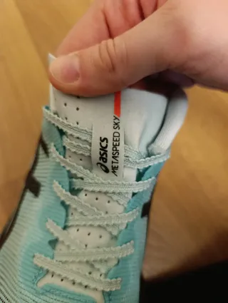 Asics Metaspeed Sky Zapatillas Running Azul Naranj