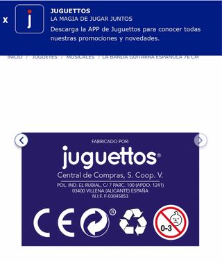 Guitarra Juguetes 76cm Casi Nueva