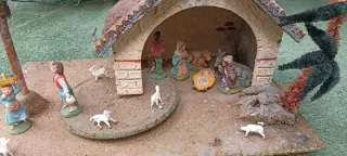 Presepe vintage anni '50
