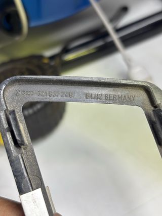 VW Golf Mk2 Marco Embellecedor Negro(c)