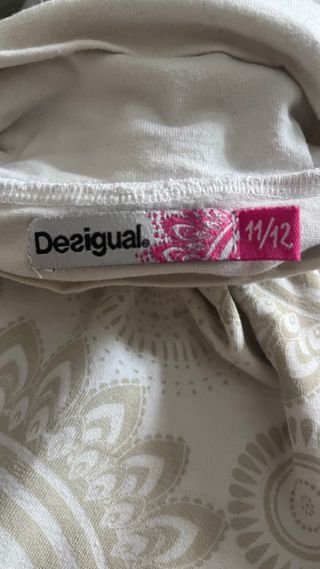 Camiseta Desigual cuello alto estampado,11/12 años