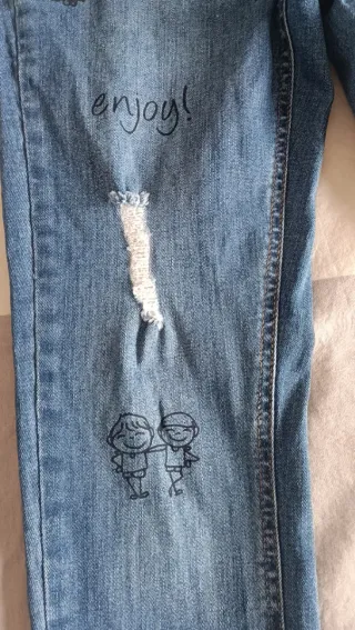 Pantalones vaqueros pitillo Calzedonia