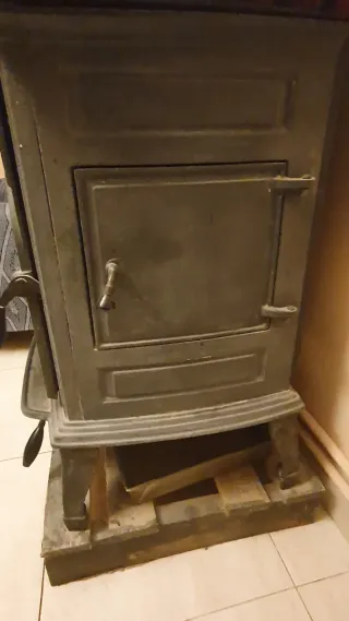 Estufa de leña hierro fundido