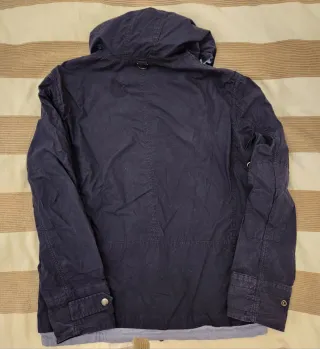 Cazadora azul Mango Talla M