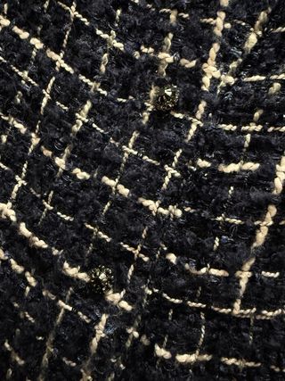 Vestido Zara Azul y Blanco