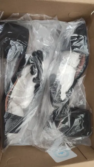 Sandalias Tacón Zara Negras Talla 40