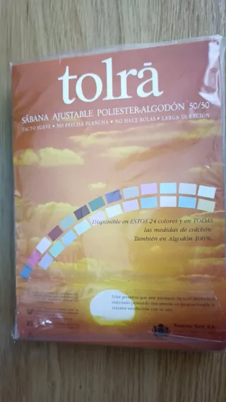 Sábana bajera ajustable Tolra 150x190