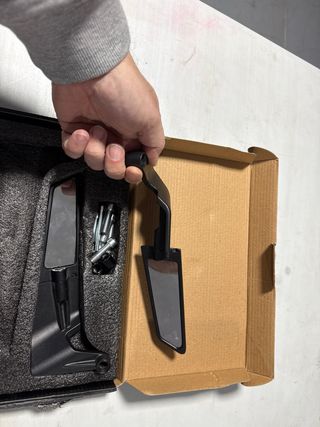 Espejos Retrovisores Moto Negros