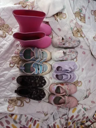 Lote zapatillas niña talla 31