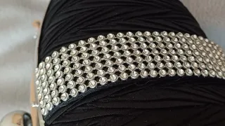 Bolso Joya Brigitte Bijou Negro y Plateado