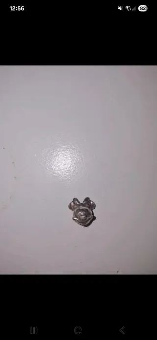 Charm Minnie Mouse Pandora Plata