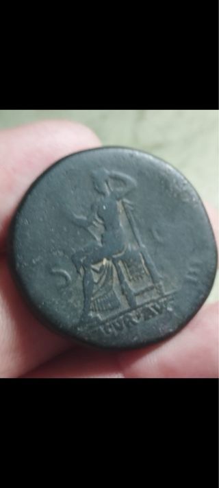 Moneda Romana Sestercio