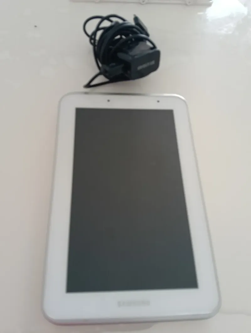 Tablet Samsung GT-P3110 Blanca + Cargador afbeelding 2