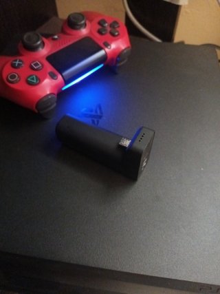 Console Sony PS4 Slim 400 GB nera + controller + telecomando