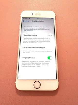 iPhone 6S 64GB Oro Rosa. Batteria 100%