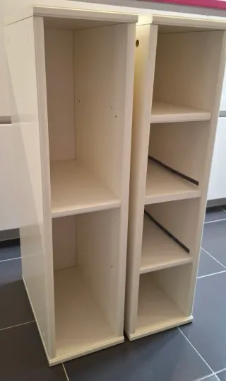 Módulos Cajones/Estantes IKEA Blancos