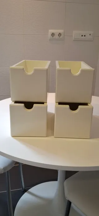 Módulos Cajones/Estantes IKEA Blancos