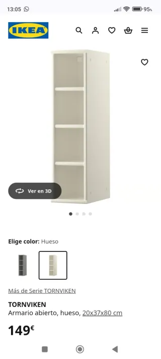 Módulos Cajones/Estantes IKEA Blancos
