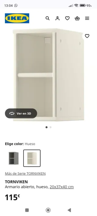 Módulos Cajones/Estantes IKEA Blancos
