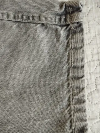 Pantalón gris BAGGY Pull&Bear
