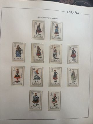 Colección sellos España 1970 -90 Dos tomos