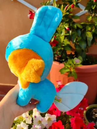 Mudkip Pokémon Fluffy plush