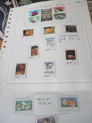 Sellos España Juan Carlos I y Franco y todo tipo