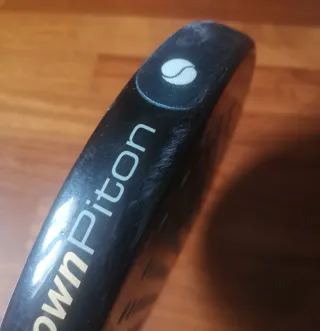 Pala Padel Black Crown Piton