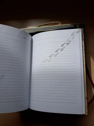 Diario y Bolígrafo Harry Potter El Mapa del Merode