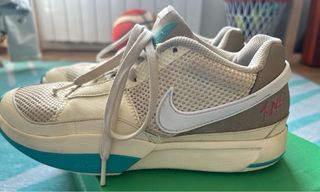 Zapatillas Nike Ja Morant Beige/Teal