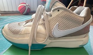 Zapatillas Nike Ja Morant Beige/Teal