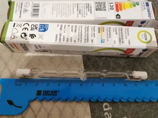 Bombillas Halógena R7s 118mm 120W