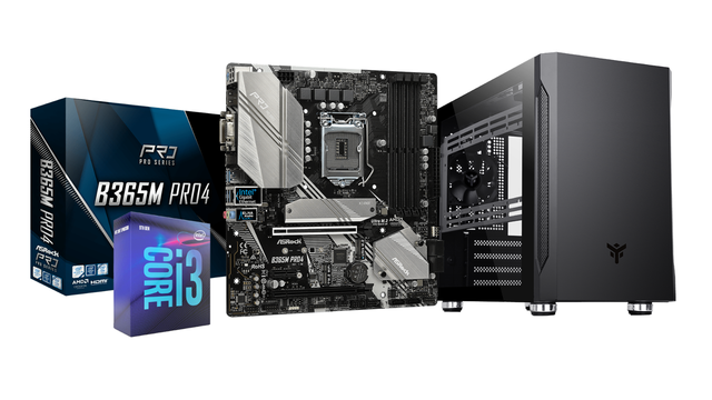 ASRock B365M Pro4 + Intel Core i3-9100