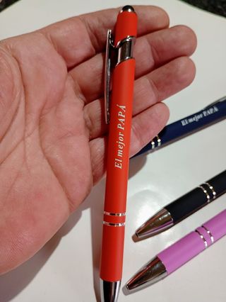 Bolígrafos El Mejor Papá (4 colores)
