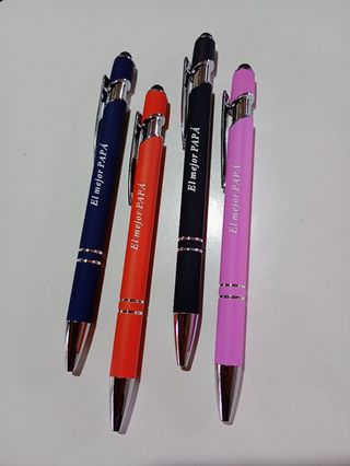Bolígrafos El Mejor Papá (4 colores)