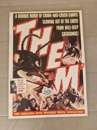 Póster Película Them 1954