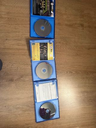 Pack 3 Juegos FIFA PS4: 15, 16 y 18,uno solo 5€