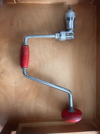 Berbiquí de carraca antiguo