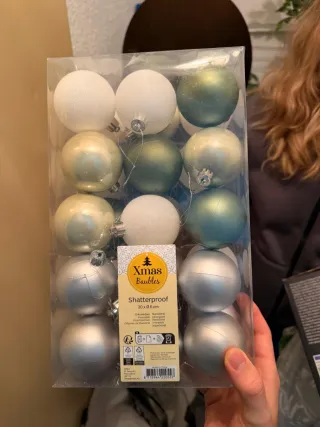 Árbol de Navidad 180 cm + Decoraciones